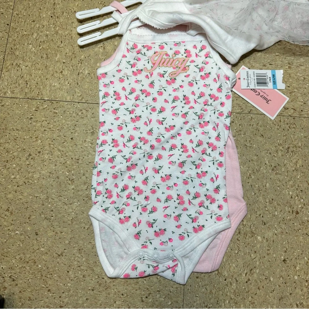 NWT Lot Bundle 9pc Baby Infant Girl Summer Dress‎ Bodysuit Romper Carters 9m